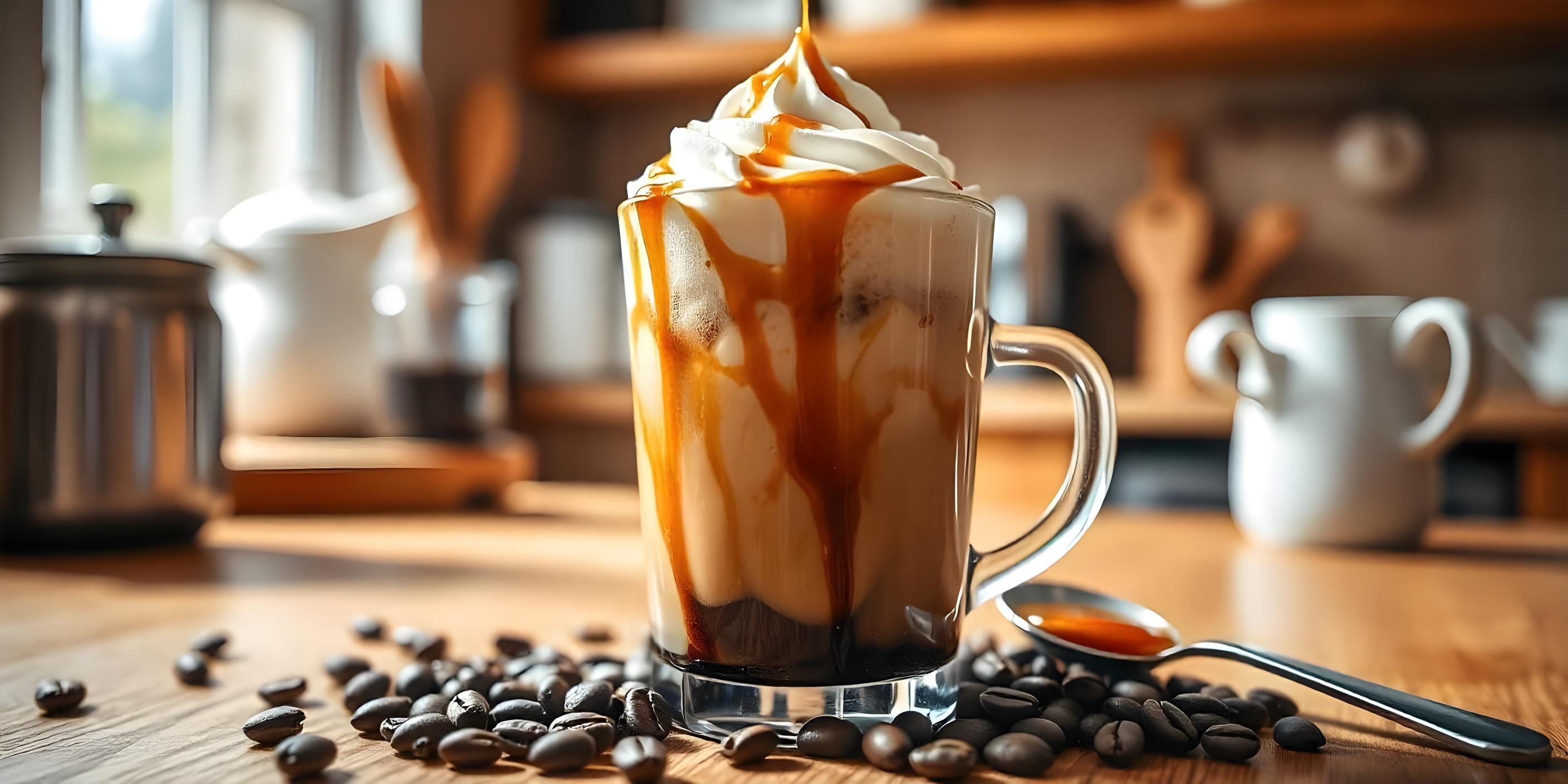 How to Make a Caramel Iced Coffee