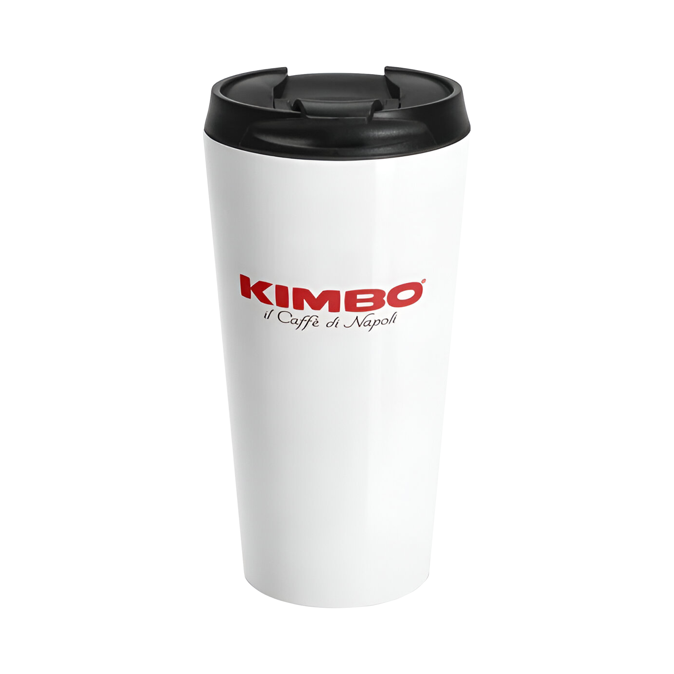 KIMBO White Stainless Steel Travel Mug