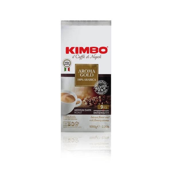 Kimbo Roasted Coffee Beans (Aroma Gold, 2.2 Pounds)